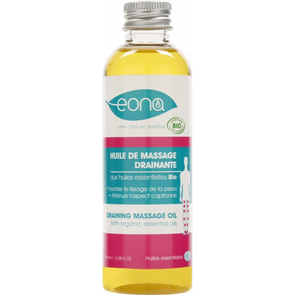 EONA - Huile de massage drainante Bio - 100ml