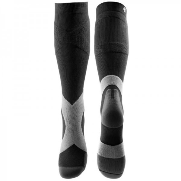 Bauerfeind - Compression Sock Training ( Gris et noir)